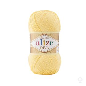 Alize Diva 187 Ananas Açık Sarı Örgü İpi
