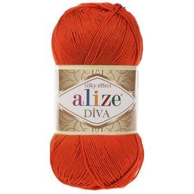 Alize Diva 37 100 gr Oranj El Örgü İpi