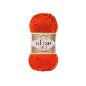 Alize Diva 37 100 gr Oranj El Örgü İpi