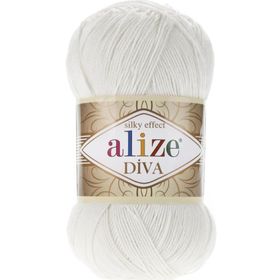 Alize Diva 450 100 gr İnci El Örgü İpi