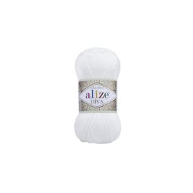 Alize Diva 55 100 gr Örgü İplik