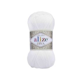 Alize Diva 55 100 gr Örgü İplik