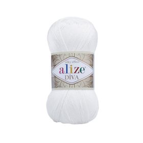 Alize Diva 55 100 gr Örgü İplik