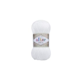 Alize Diva 55 100 gr Örgü İplik