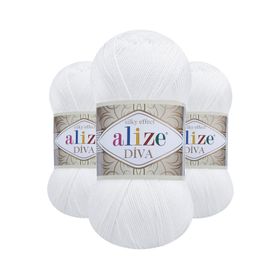 Alize Diva 55 100 gr Örgü İplik