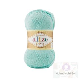 Alize Diva 669 Açık Turkuaz Akrilik 100 gr Örgü İpliği