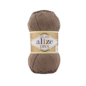 Alize Diva 688 Sütlü Kahve Melanj Örgü İpi