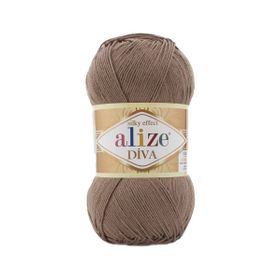Alize Diva 688 Sütlü Kahve Melanj Örgü İpi