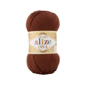 Alize Diva 690 Koyu Bakır 100 gr Örgü İpi