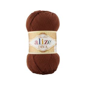 Alize Diva 690 Koyu Bakır 100 gr Örgü İpi