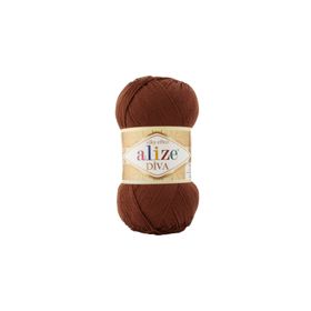 Alize Diva 690 Koyu Bakır 100 gr Örgü İpi