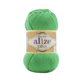 Alize Diva 778 Bahar Yeşili Akrilik Örgü İplikler