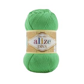 Alize Diva 778 Bahar Yeşili Akrilik Örgü İplikler