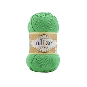 Alize Diva 778 Bahar Yeşili Akrilik Örgü İplikler