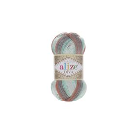 Alize Diva Batik 100 gr Design El Örgü İpliği