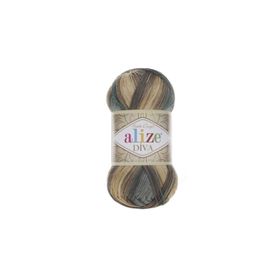 Alize Diva Batik 3307 5 Adet Örgü İpi
