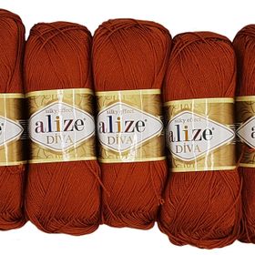 Alize Diva Batik 36 5 Adet Örgü İpi