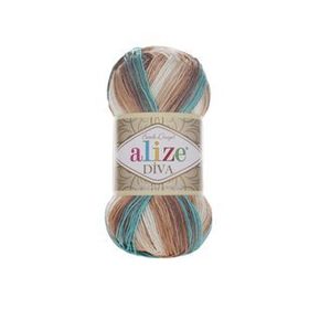 Alize Diva Batik 4603 5 Adet Örgü İpi
