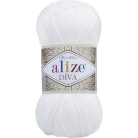 Alize Diva Batik 5550 5 Adet Örgü İpi