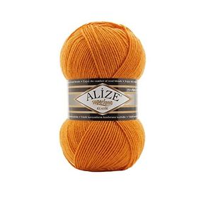 Alize Mandalina 336 Superlana Klasik 100 gr El Örgü İpi