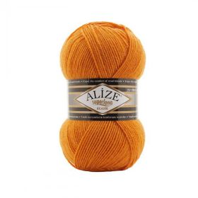 Alize Mandalina 336 Superlana Klasik 100 gr El Örgü İpi