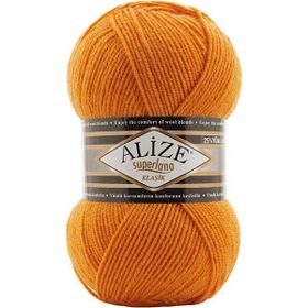 Alize Mandalina 336 Superlana Klasik 100 gr El Örgü İpi