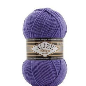 Alize Menekşe 851 Superlana Klasik El Örgü İpi