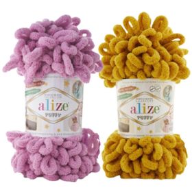 Alize Puffy 100 gr El Örgü İpi İpliği Yünü