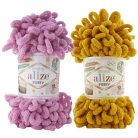 Alize Puffy 100 gr El Örgü İpi İpliği Yünü