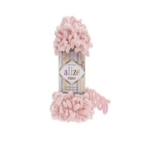 Alize Puffy 340 Pudra Pembe 5 Adet El Örgü İpi