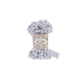 Alize Puffy 416 5 Adet Gri 100 gr Örgü İpi