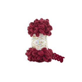 Alize Puffy 5 Adet 107 Bordo Örgü İpi