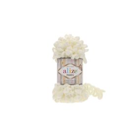 Alize Puffy 62 Açık Krem 100 gr Örgü İplik