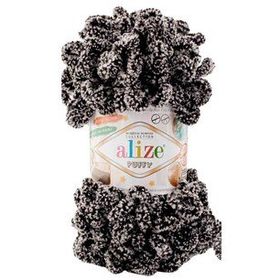 Alize Puffy 799 Panda El Örgü İpi