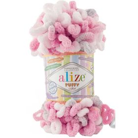 Alize Puffy Color 5 Adet 6370 Örgü İpi