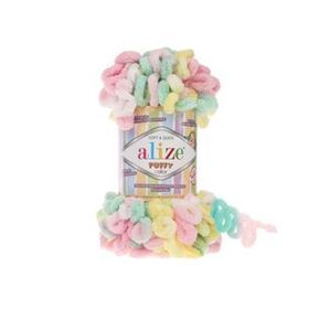 Alize Puffy Color 5862 100 gr Örgü İplik