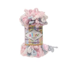Alize Puffy Color 5864 100 gr Örgü İplik