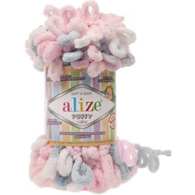 Alize Puffy Color 5864 100 gr Örgü İplik