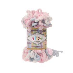 Alize Puffy Color 5864 100 gr Örgü İplik