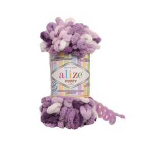 Alize Puffy Color 5923 100 gr Örgü İplik