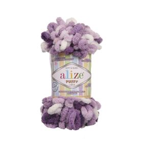Alize Puffy Color 5923 100 gr Örgü İplik
