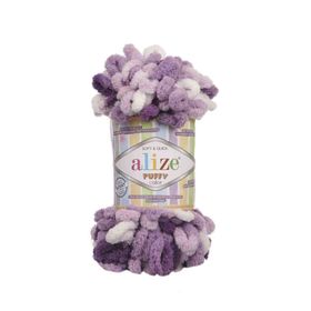 Alize Puffy Color 5923 100 gr Örgü İplik