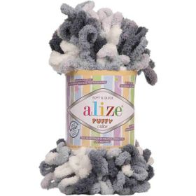 Alize Puffy Color 5925 Örgü İpi