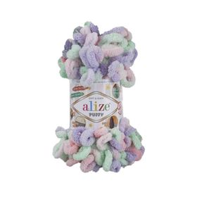 Alize Puffy Color 5938 100 gr Örgü İplik