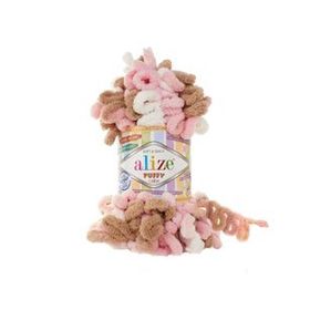 Alize Puffy Color 6046 100 gr Örgü İplik
