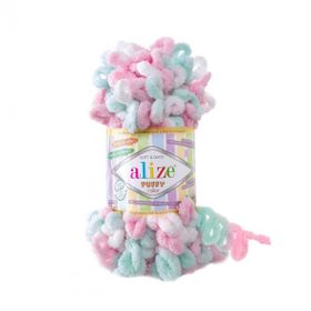 Alize Puffy Color 6052 100 gr Örgü İpi