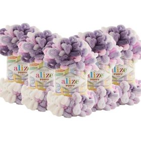 Alize Puffy Color 6305 5 Adet Örgü İpi