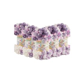 Alize Puffy Color 6305 5 Adet Örgü İpi