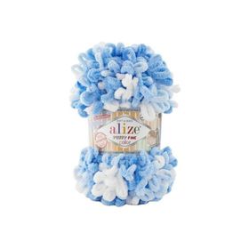 Alize Puffy Color 6371 5 Adet Örgü İpi