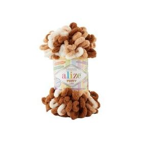 Alize Puffy Color 6398 100 gr Örgü İpi